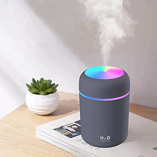 Gnanishwa Aquaglow 300 Humidifier | 300 Ml (Grey)